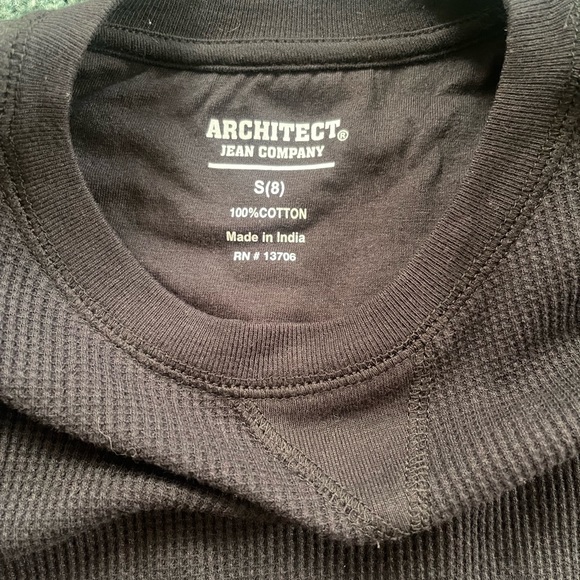 Girls Waffle Long Sleeve - Picture 2 of 3